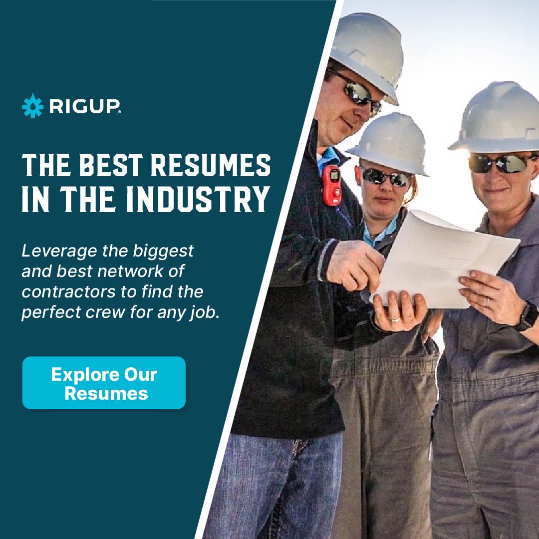 OFS Vendor display ad for RigUp
